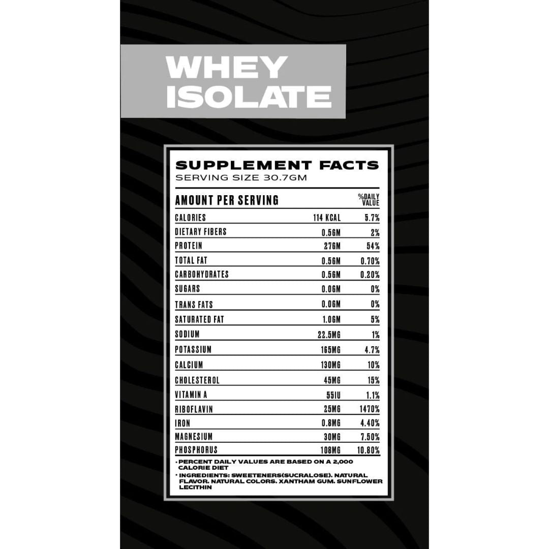 Iso Core 1Kg Whey Protein Isolate