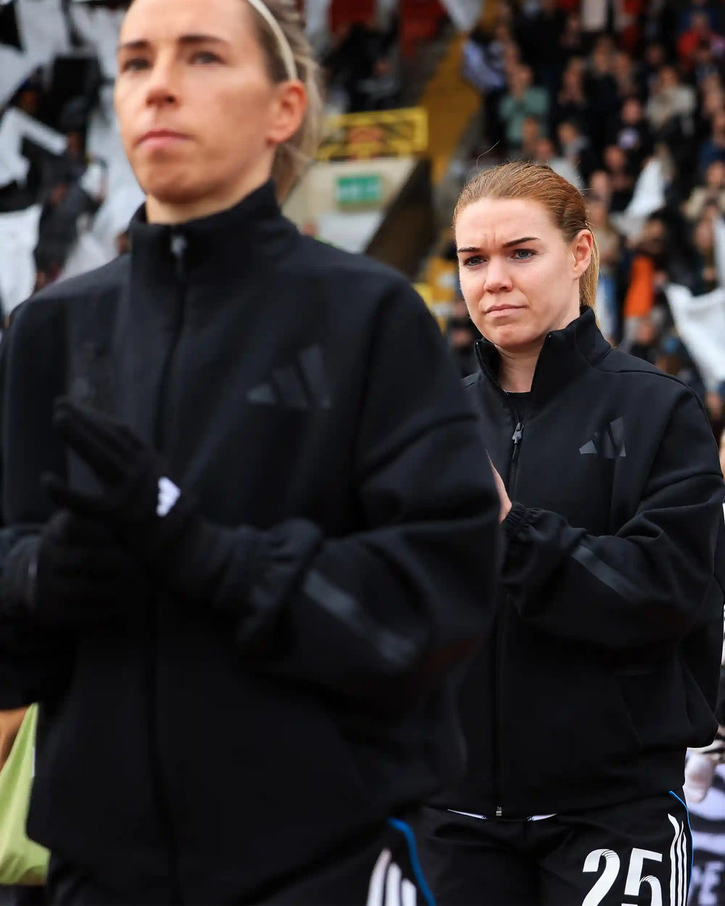Newcastle United adidas Women's Black Walk Out Jacket