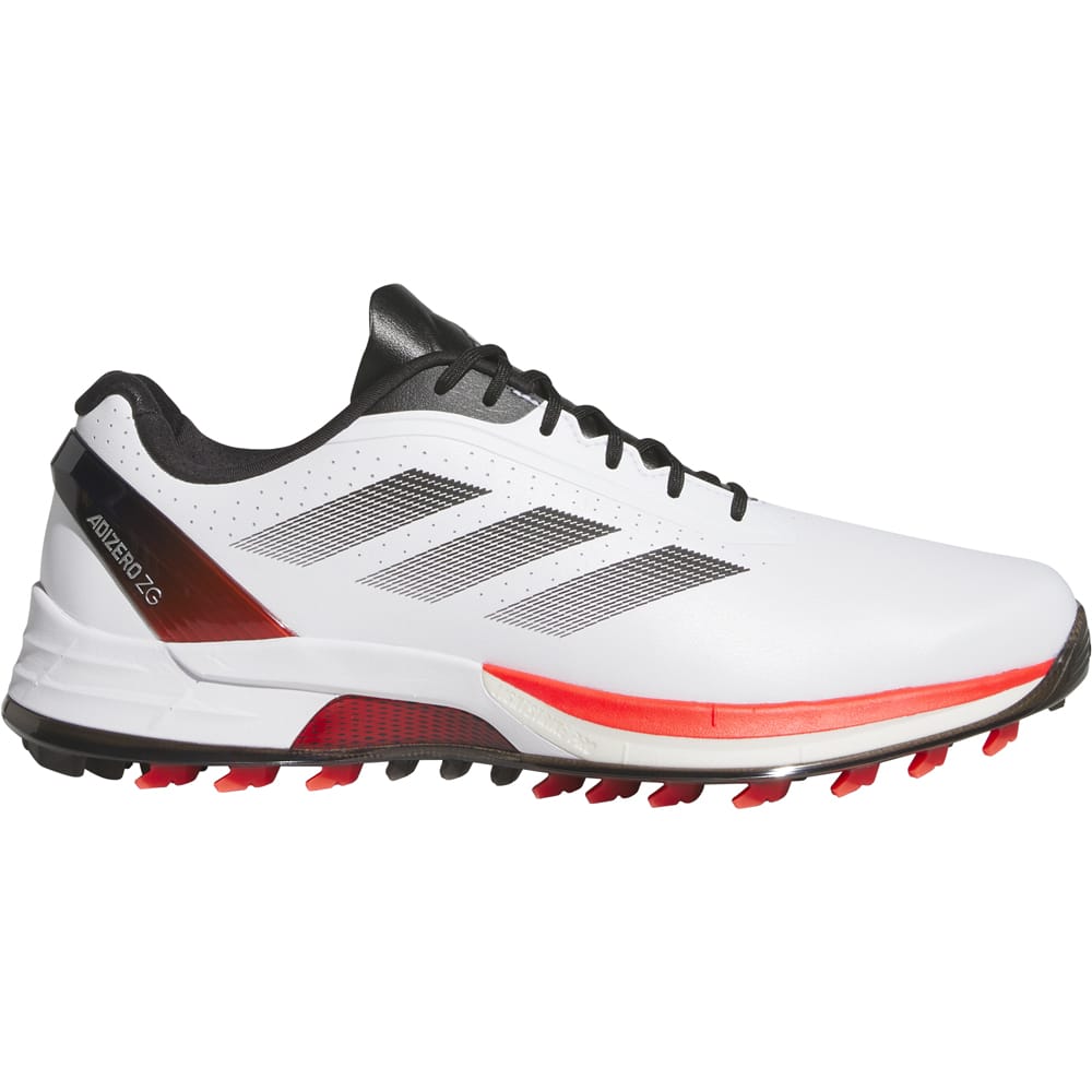 adidas Adizero ZG Spikeless Waterproof Shoes - White/Lucid Red/Core Black