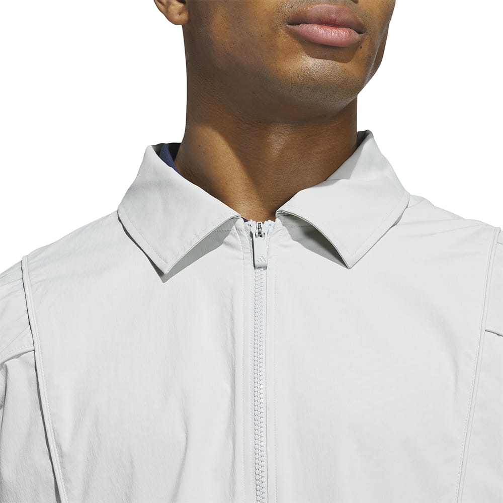 adidas Beyond The Course Full Zip Jacket - Wonder Silver