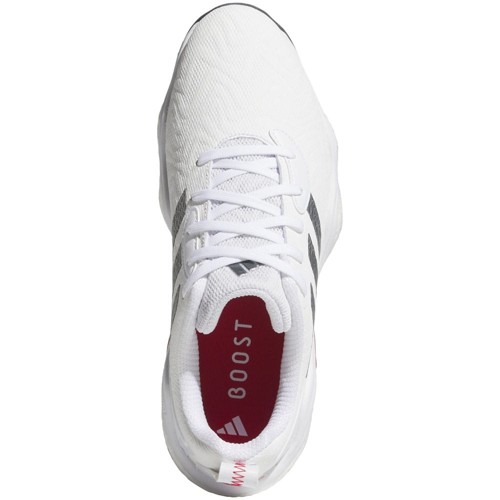 adidas CODECHAOS '25 Spikeless Waterproof Shoes - White/Grey Five/Lucid Red