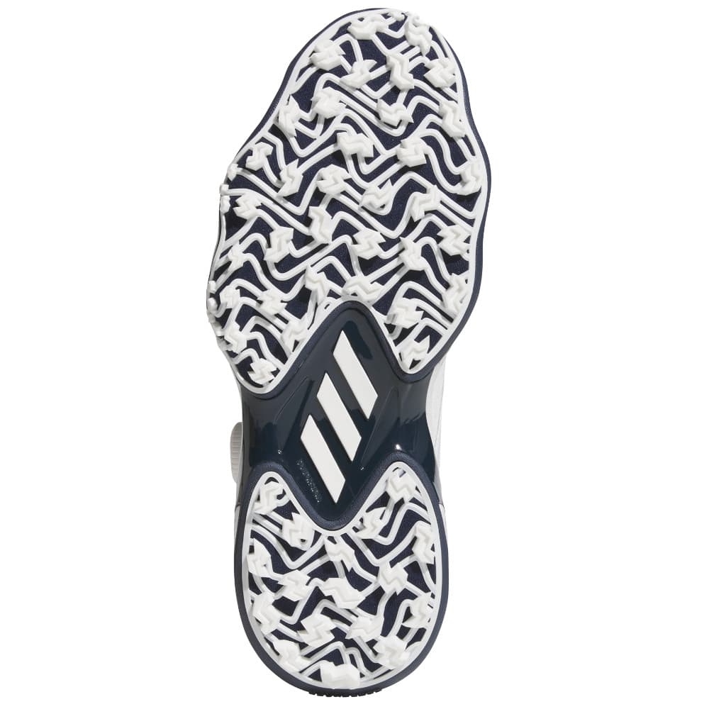 adidas Codechaos Boa 25 Spikeless Waterproof Shoes - White/Silver Metallic/Collegiate Navy