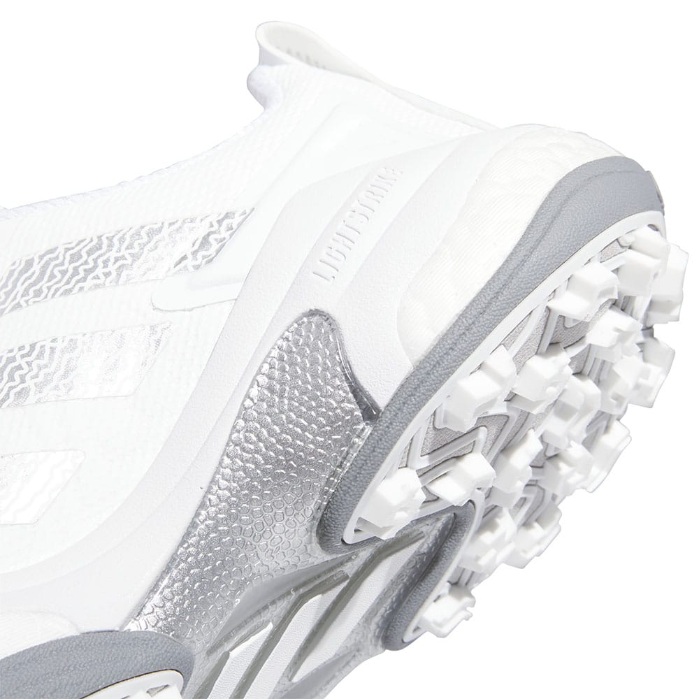 adidas CODECHAOS '25 Spikeless Waterproof Shoes - White/Silver Metallic/Grey Two
