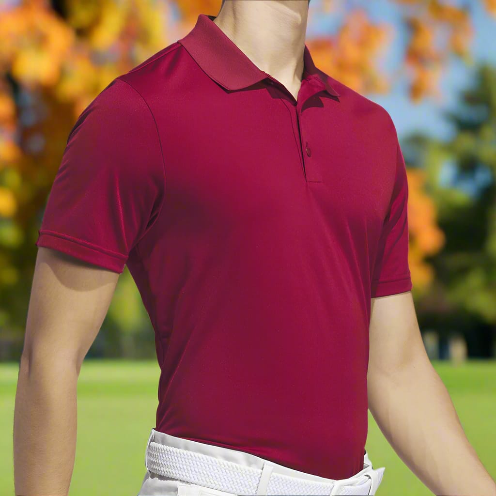 adidas Core Performance Primegreen Polo - Collegiate Burgundy