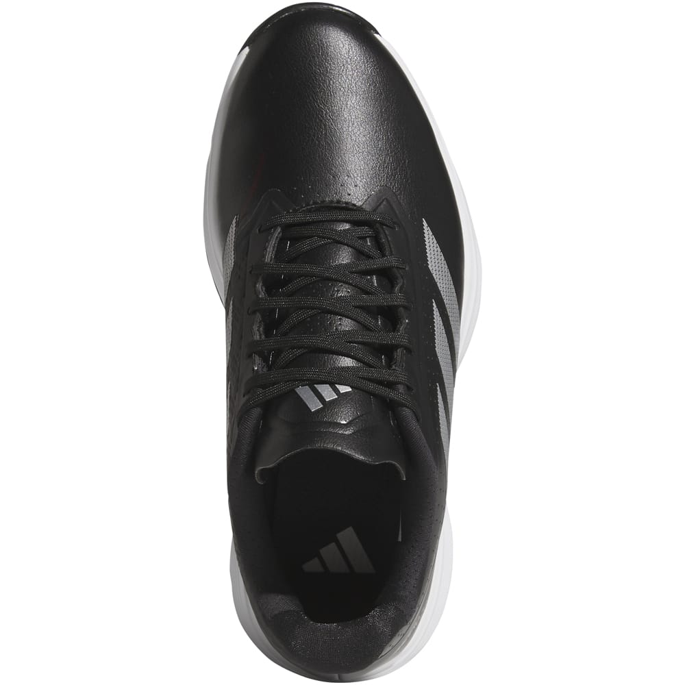 adidas Jr Adizero ZG Spikeless Waterproof Shoes - Core Black/Silver Metallic/Iron Metallic