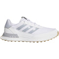 adidas S2G 24 Spikeless Waterproof Shoes - White/Halo Silver/Gum 4