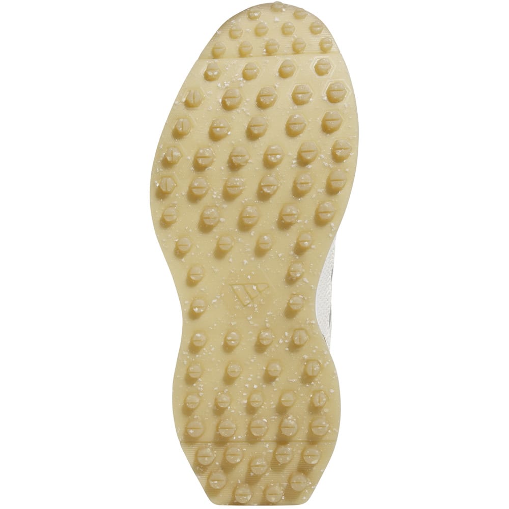 adidas S2G Leather Spikeless Ladies Waterproof Shoes - Off White/Gold Metallic/Gum 4