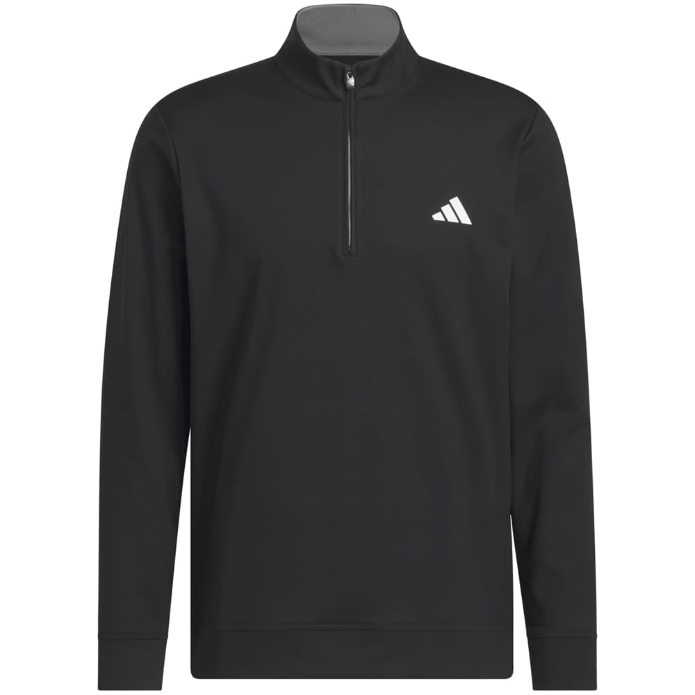 adidas Ultimate365 Classic 1/4 Zip Pullover - Black