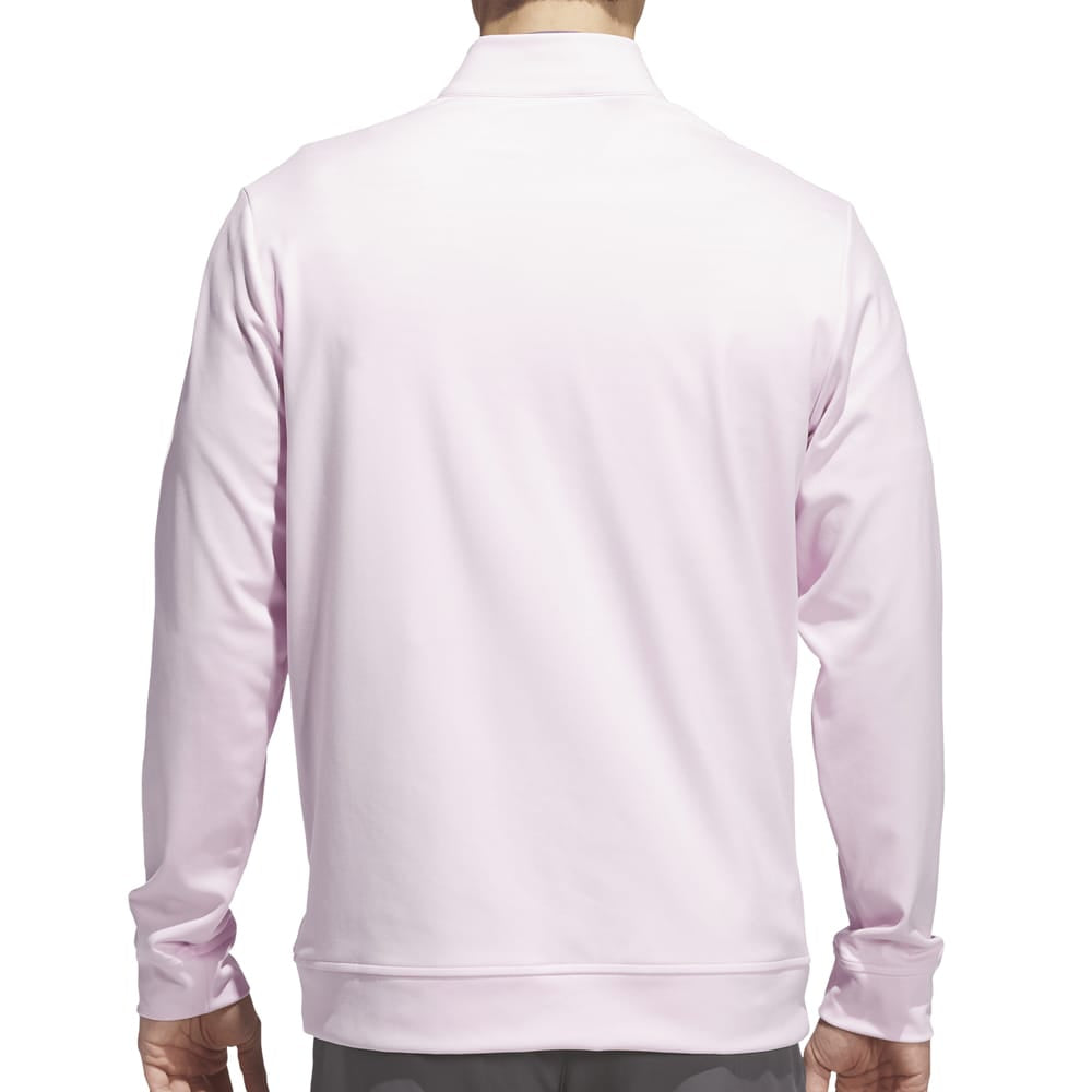 adidas Ultimate365 Classic 1/4 Zip Pullover - Clear Pink