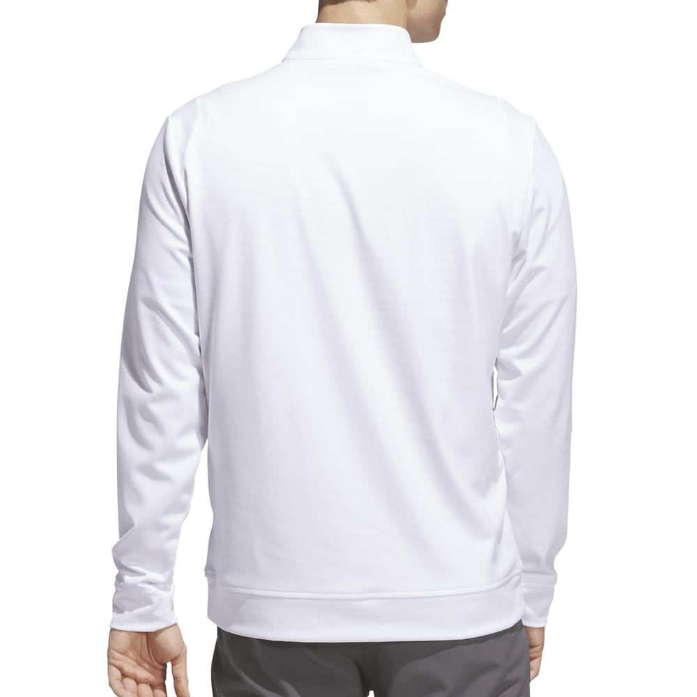 adidas Ultimate365 Classic 1/4 Zip Pullover - White