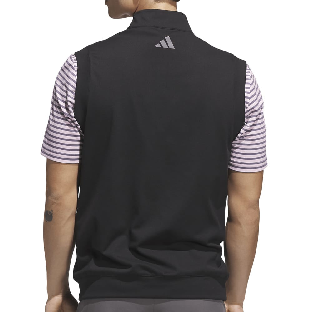 adidas Ultimate365 Classic 1/4 Zip Vest - Black