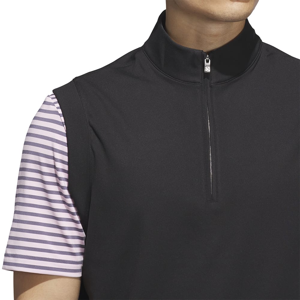adidas Ultimate365 Classic 1/4 Zip Vest - Black