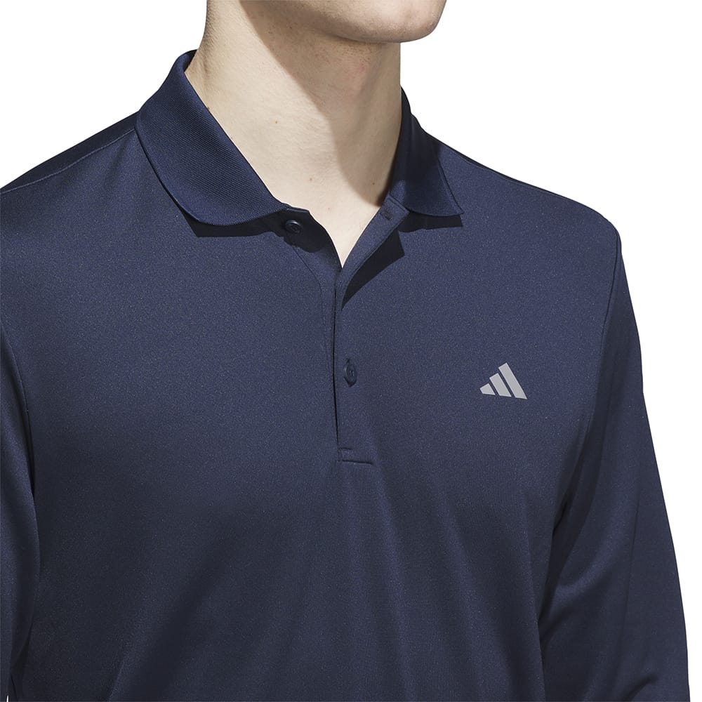 adidas Ultimate365 Cold.rdy Long Sleeve Polo Shirt - Collegiate Navy