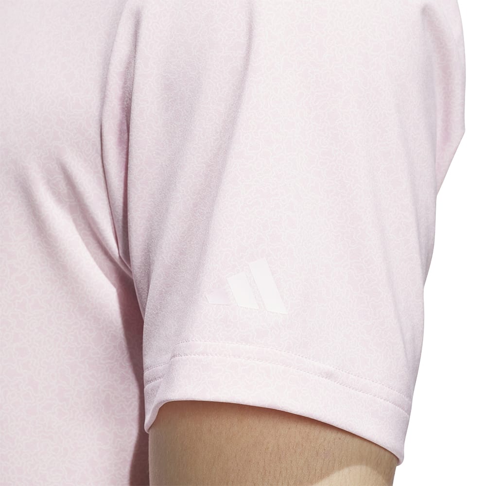 adidas Ultimate365 Mini Bunker Polo Shirt - Clear Pink
