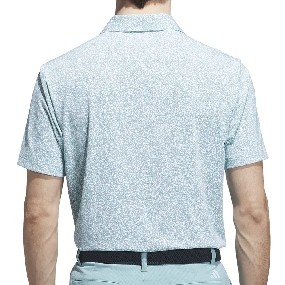 adidas Ultimate365 Mini Bunker Polo Shirt - Pure Teal