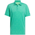 adidas Ultimate365 Mini Bunker Polo Shirt - Lime Burst