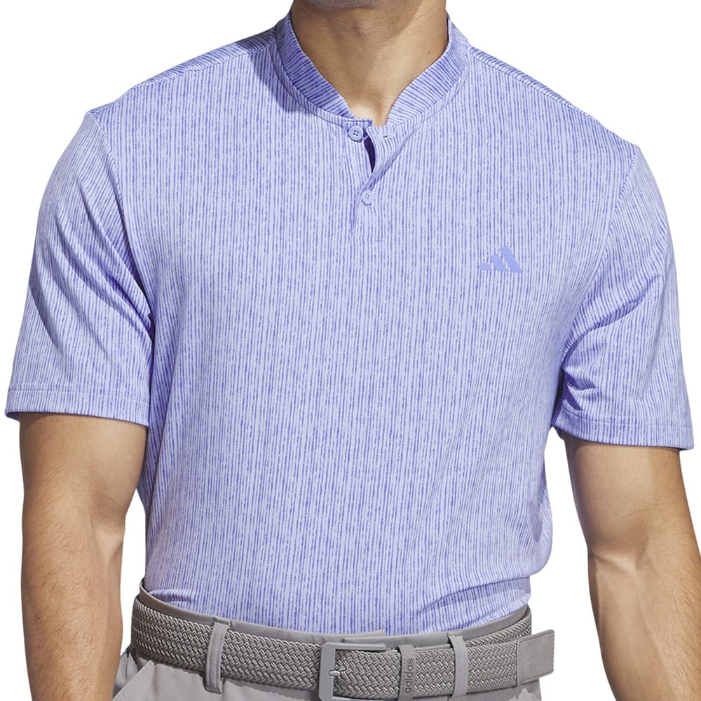 adidas Ultimate365 Printed Polo Shirt - Blue Spark/Cobalt Blue