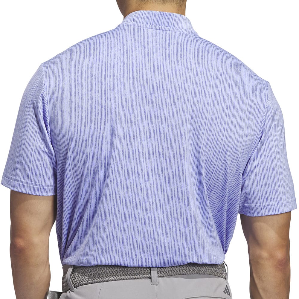 adidas Ultimate365 Printed Polo Shirt - Blue Spark/Cobalt Blue