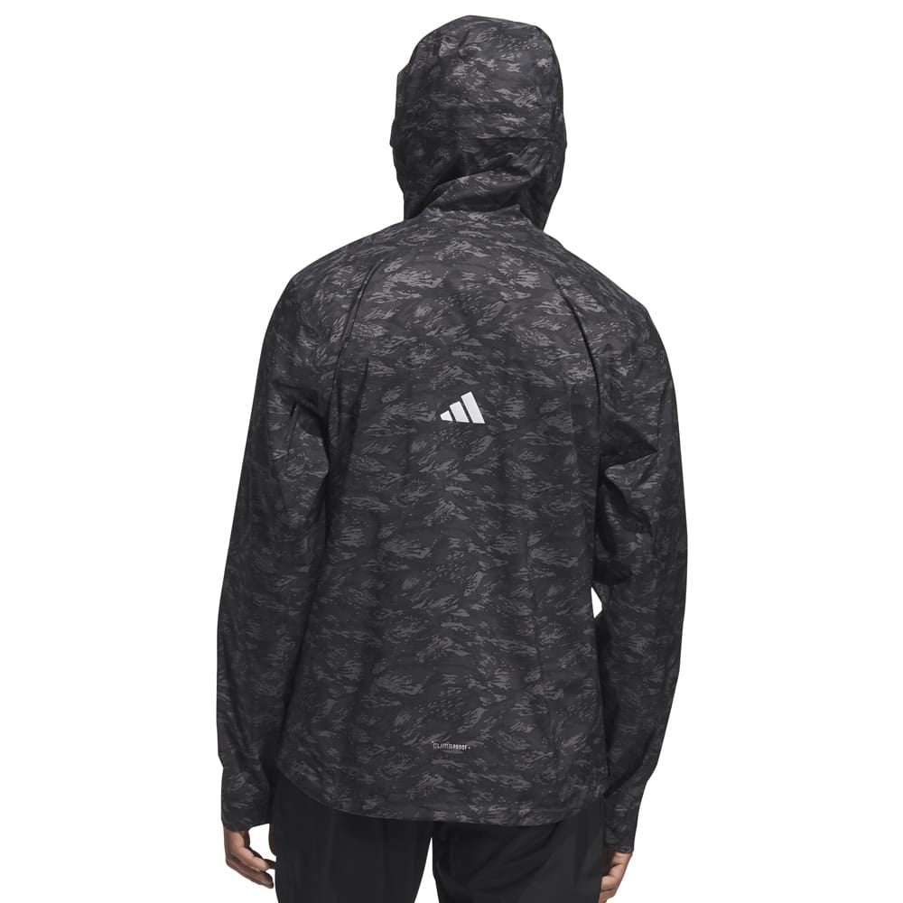 adidas Ultimate365 Tour Climaproof+ Waterproof Parka Rain Suit - Black