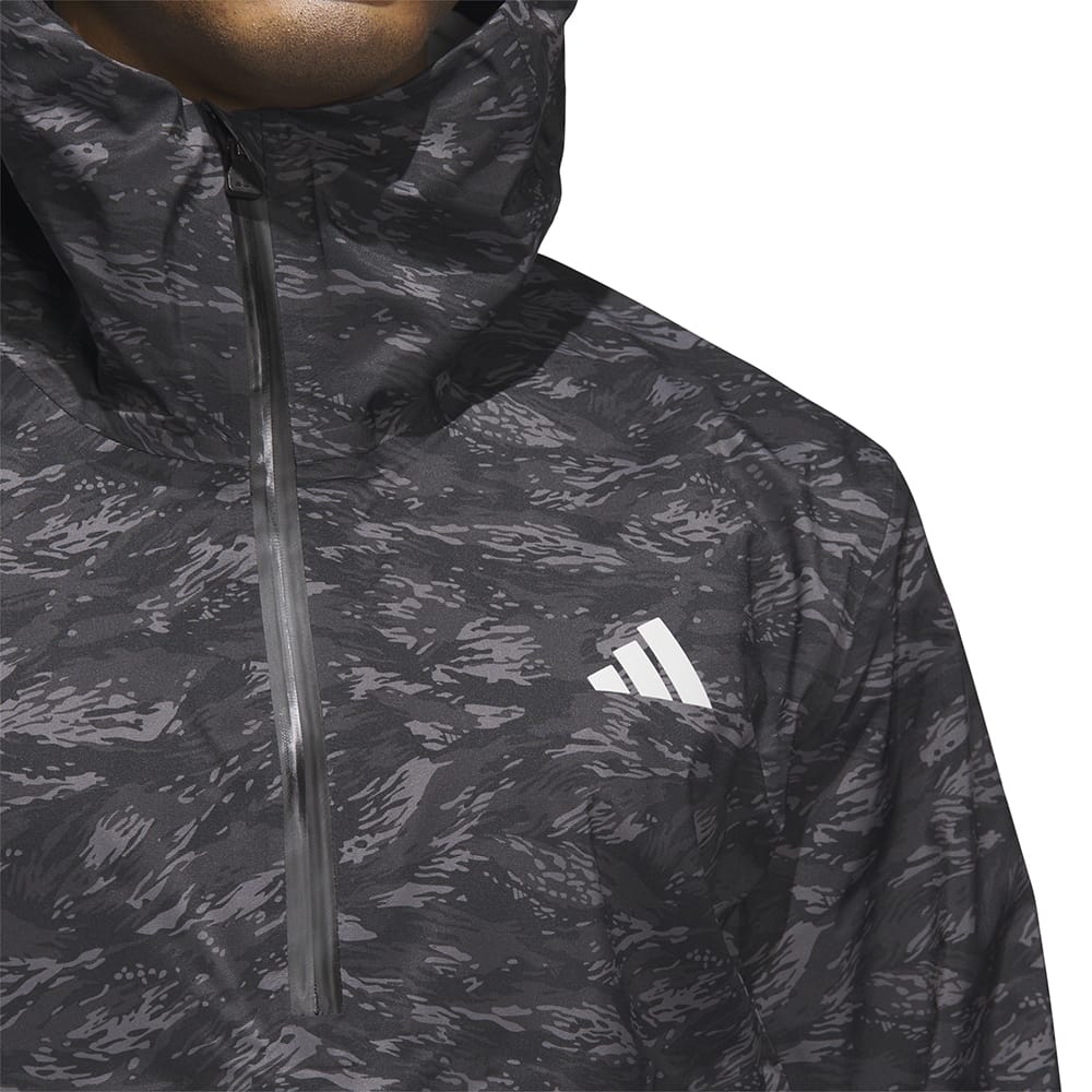 adidas Ultimate365 Tour Climaproof+ Waterproof Parka Rain Suit - Black