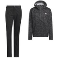 adidas Ultimate365 Tour Climaproof+ Waterproof Parka Rain Suit - Black