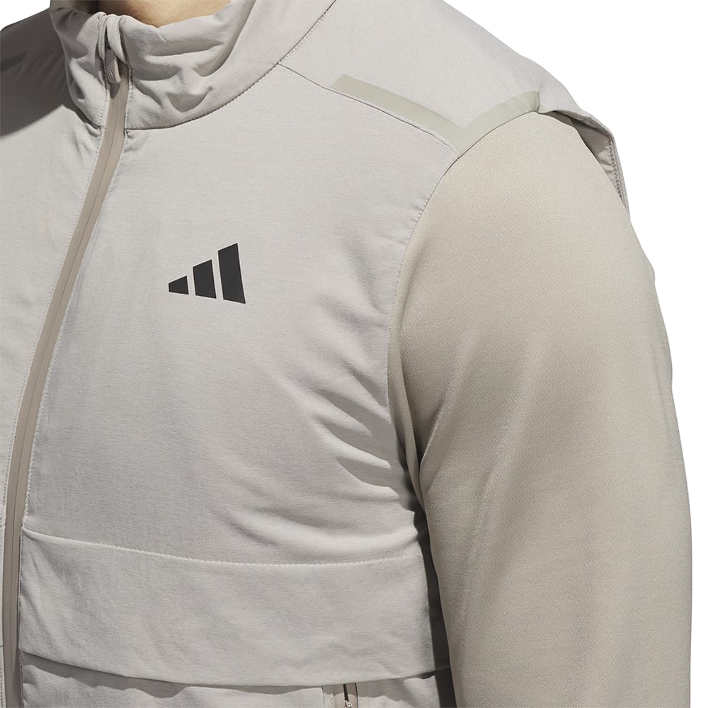 adidas Ultimate365 Tour Frostguard Full-Zip Jacket - Putty Beige