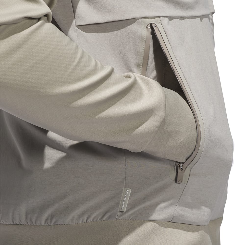 adidas Ultimate365 Tour Frostguard Full-Zip Jacket - Putty Beige