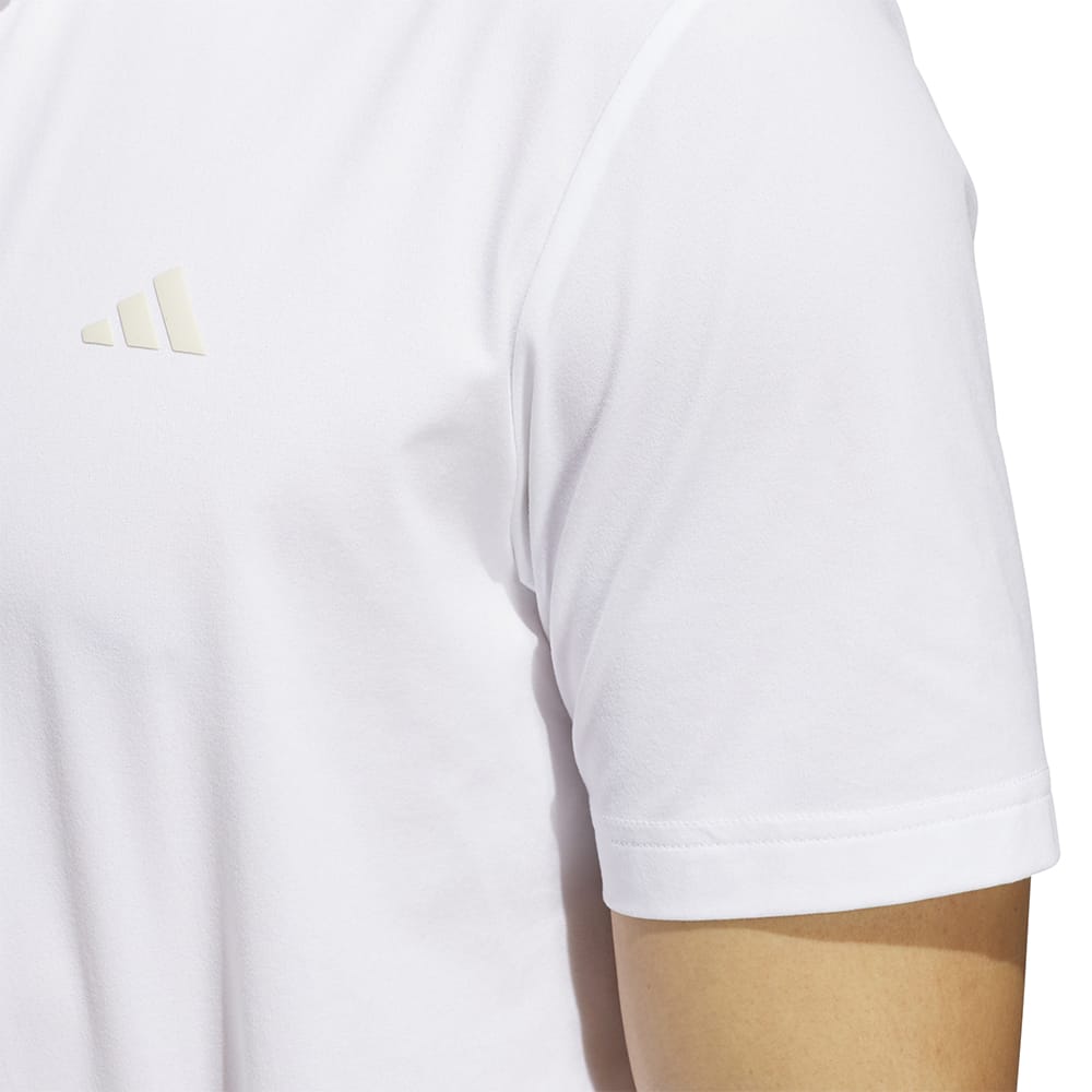 adidas Ultimate365 Tour Twistknit LC Polo Shirt - White