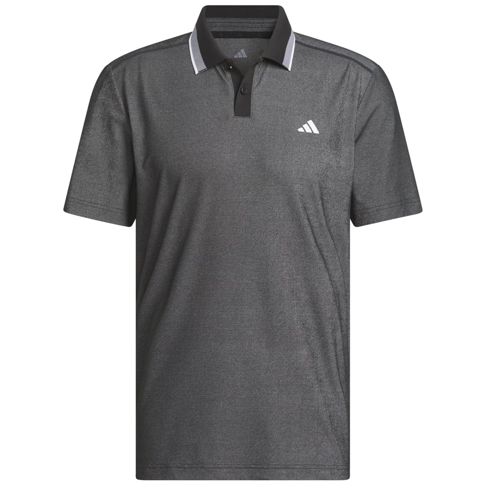 adidas Ultimate365 Tour Twistknit Pique Polo Shirt - Black