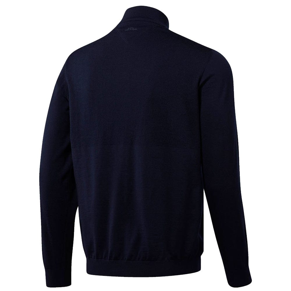 adidas Adipure Refined 1/4 Zip Pullover - Collegiate Navy