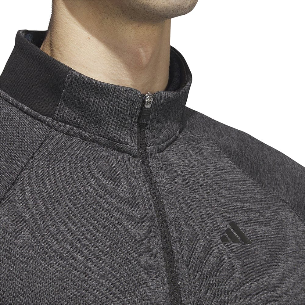 adidas DWR 1/4 Zip Pullover - Black/Grey Six