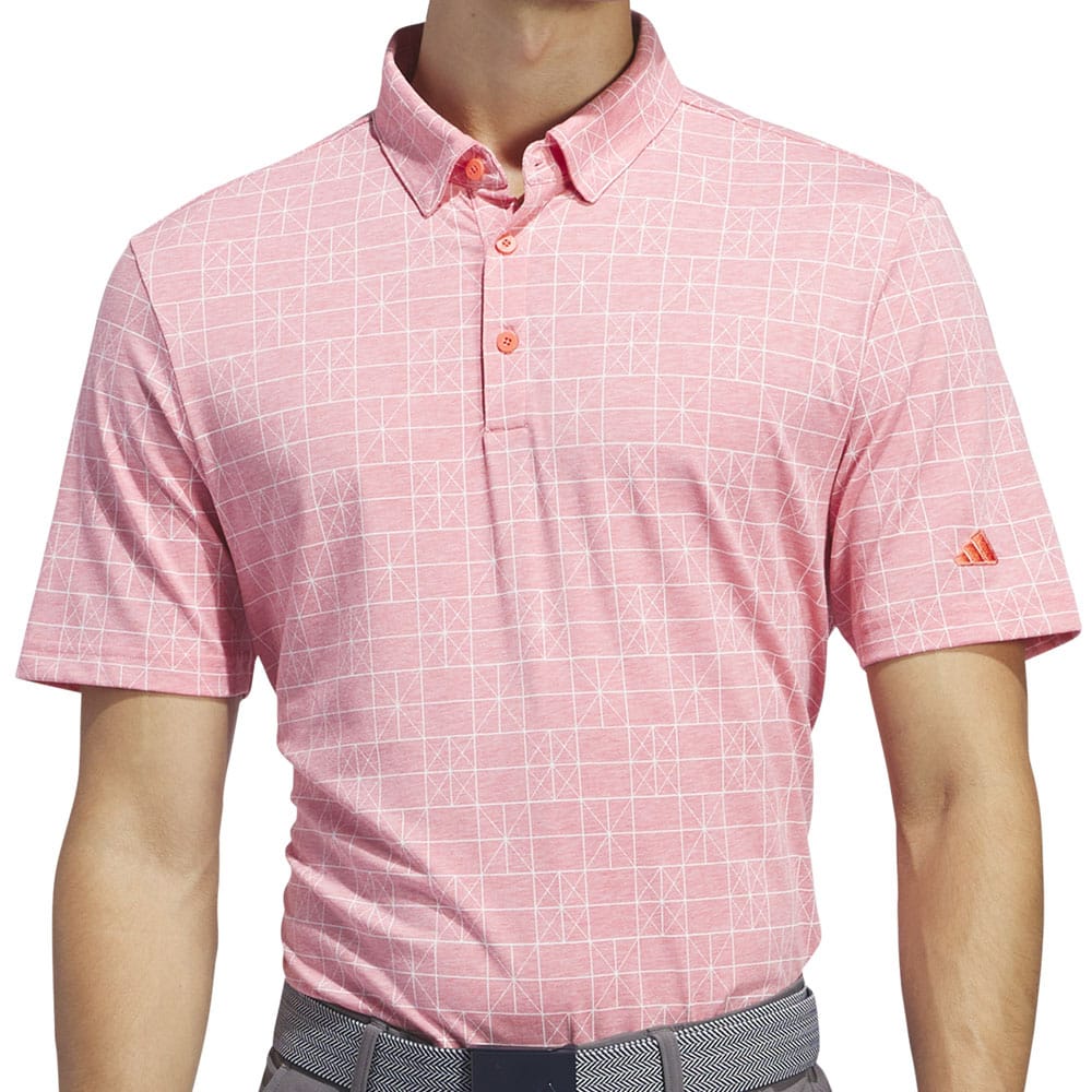 adidas Go-To Novelty Polo Shirt - Clear Pink