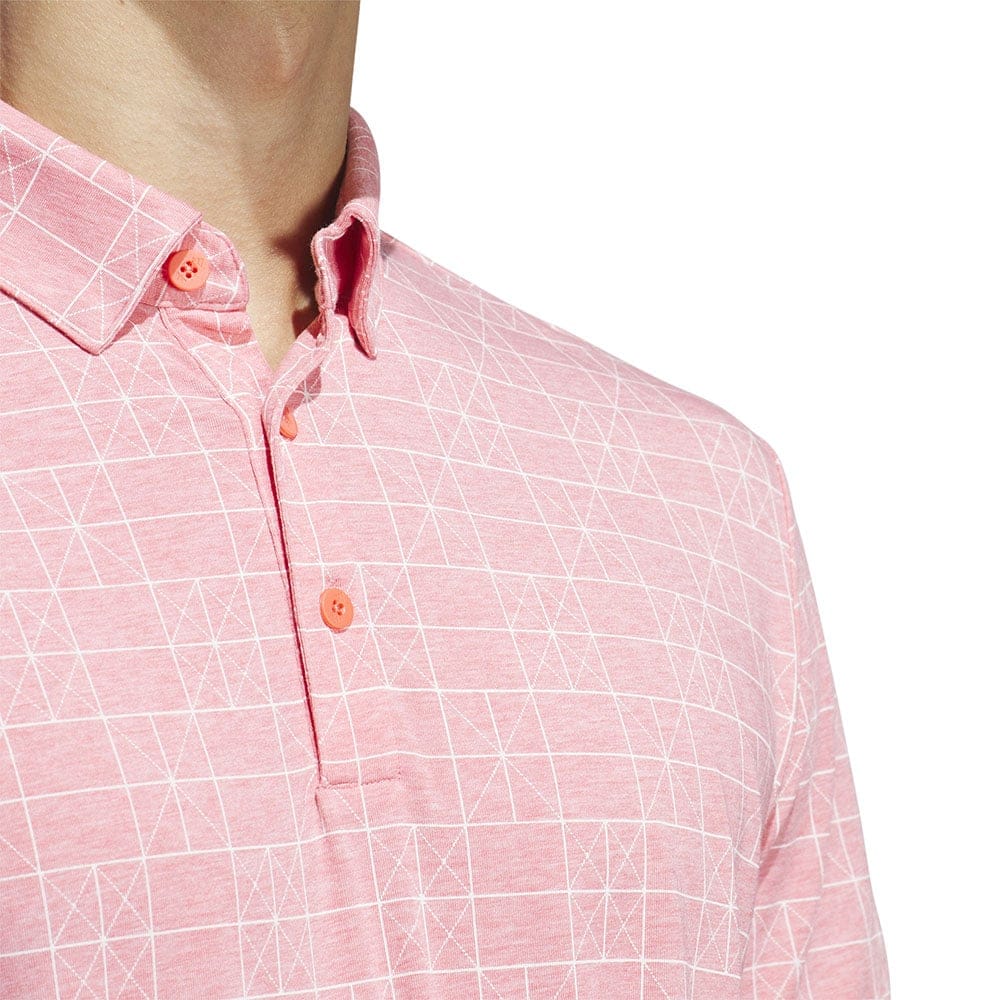 adidas Go-To Novelty Polo Shirt - Clear Pink