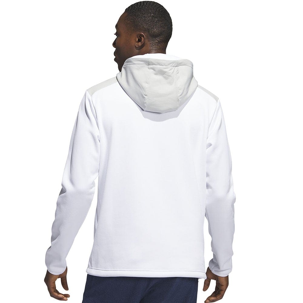 adidas Hooded Texture Anorak - White
