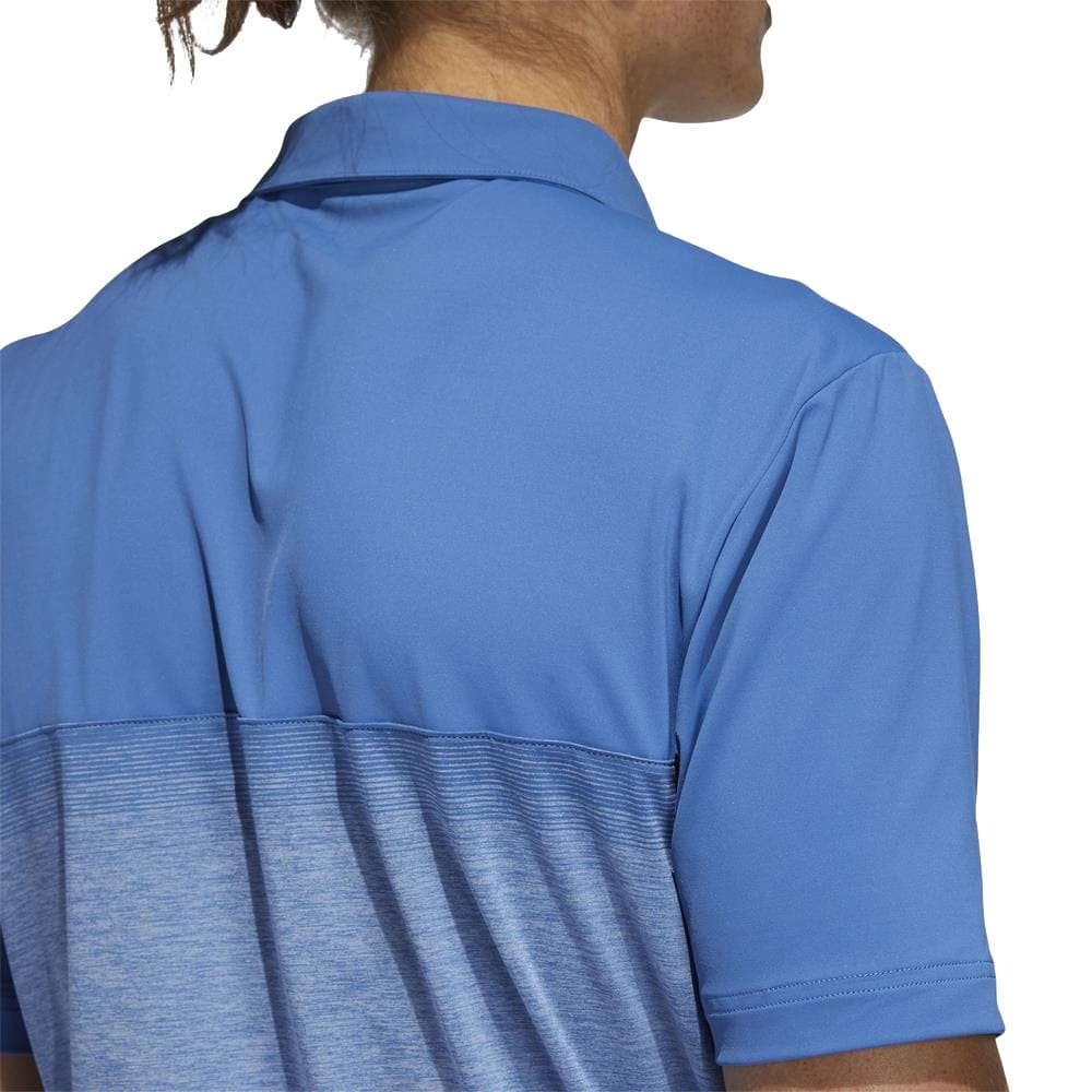 adidas Ultimate365 1.1 Print Polo Shirt - Trace Royal/Sky Tint