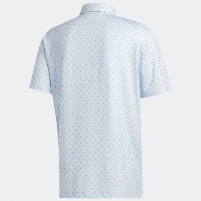 adidas Ultimate365 Badge Of Sport Polo Shirt - Sky Tint/Light Blue