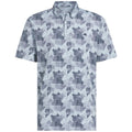 adidas Go-To Printed Polo Shirt - Wonder Blue/Collegiate Navy