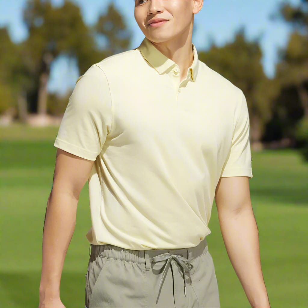 adidas Go-To Polo Shirt - Powder Yellow