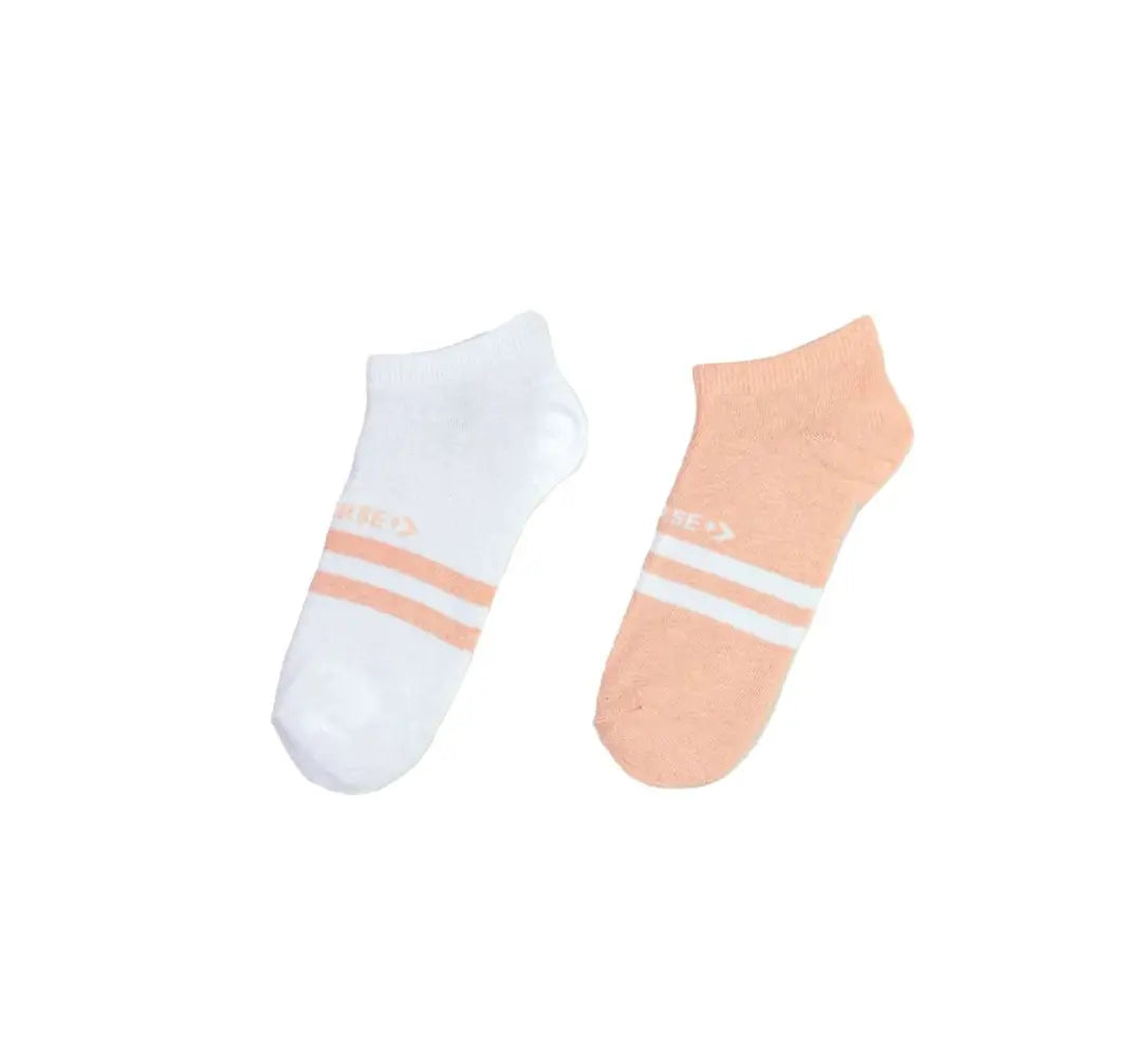 Logo Sneaker Flat Knit No Show Socks (2-Pack)