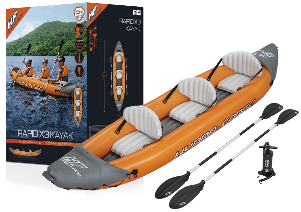 Hydro-Force Rapid X3 Inflatable Kayak