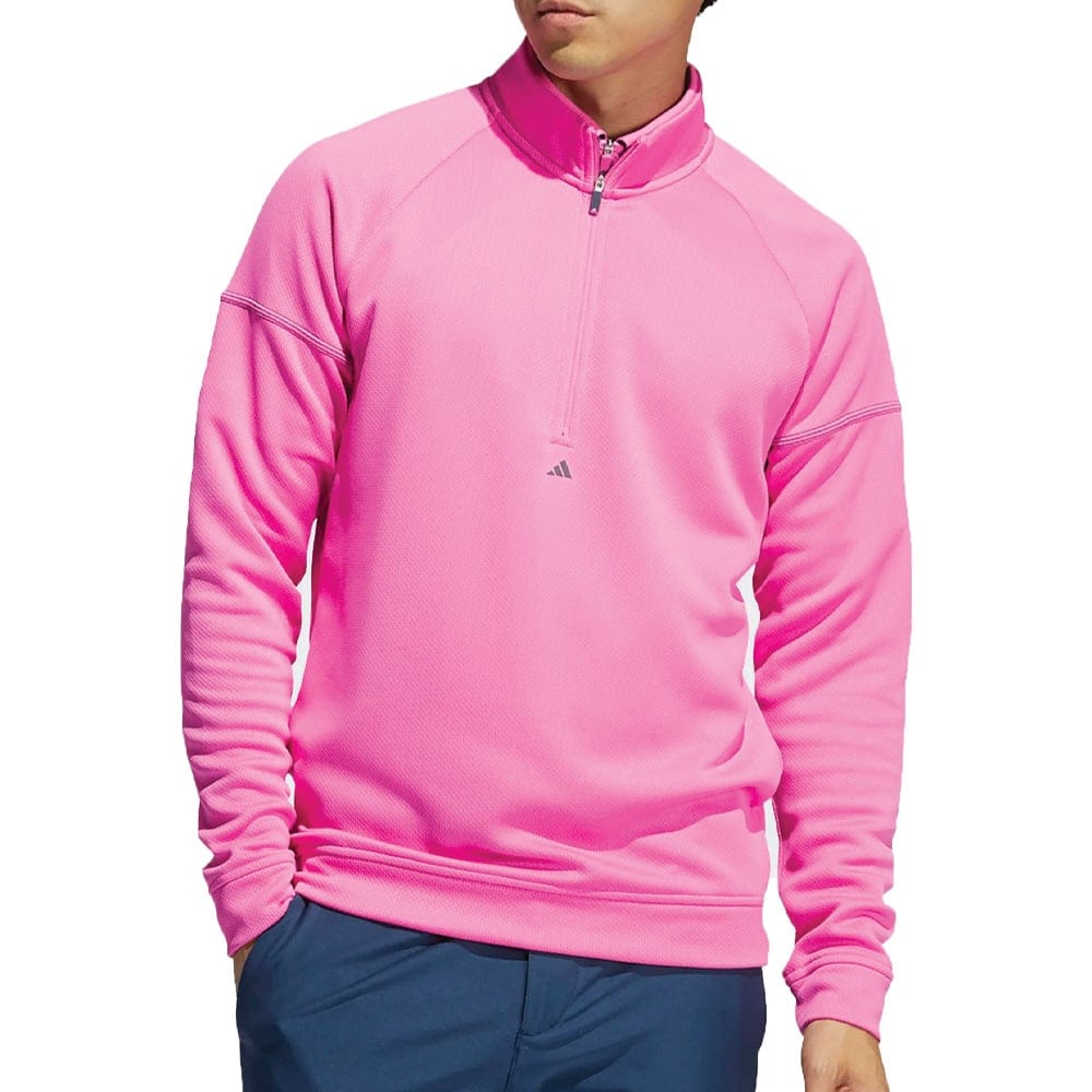 adidas Equipment 1/4-Zip Pullover - Screaming Pink/Crew Navy