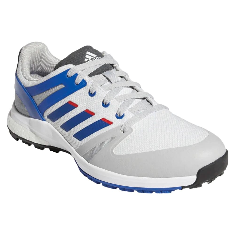 adidas EQT Spikeless Shoes - White/Royal Blue/Grey Two