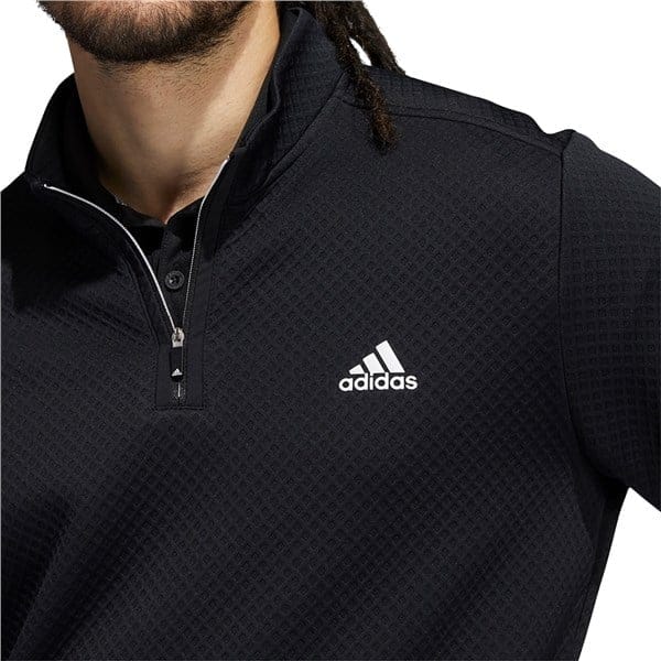 adidas DWR 1/4 Zip Pullover - Black