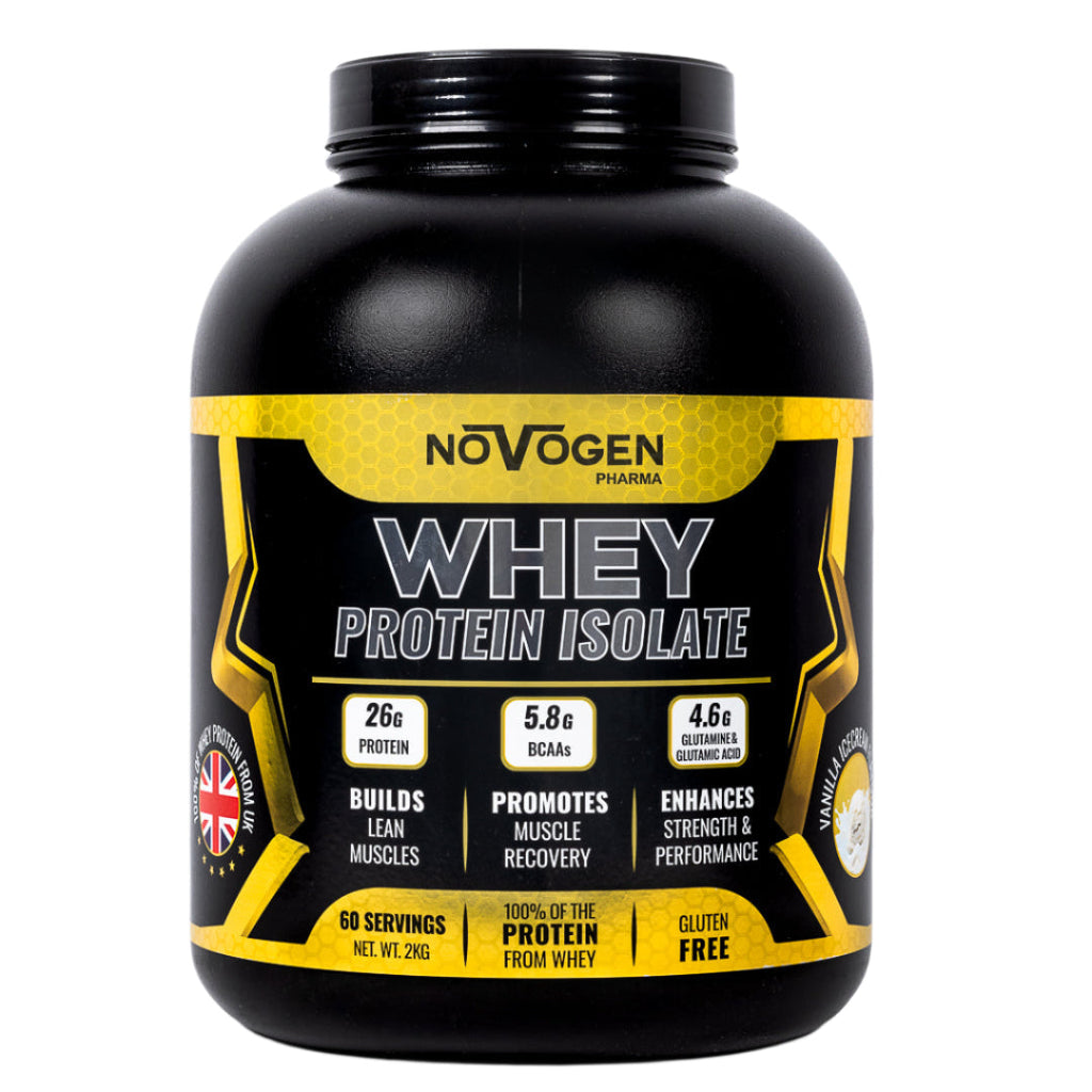 Whey Protein Isolate 2KG- 60 Servings- Ice Cream Vanilla