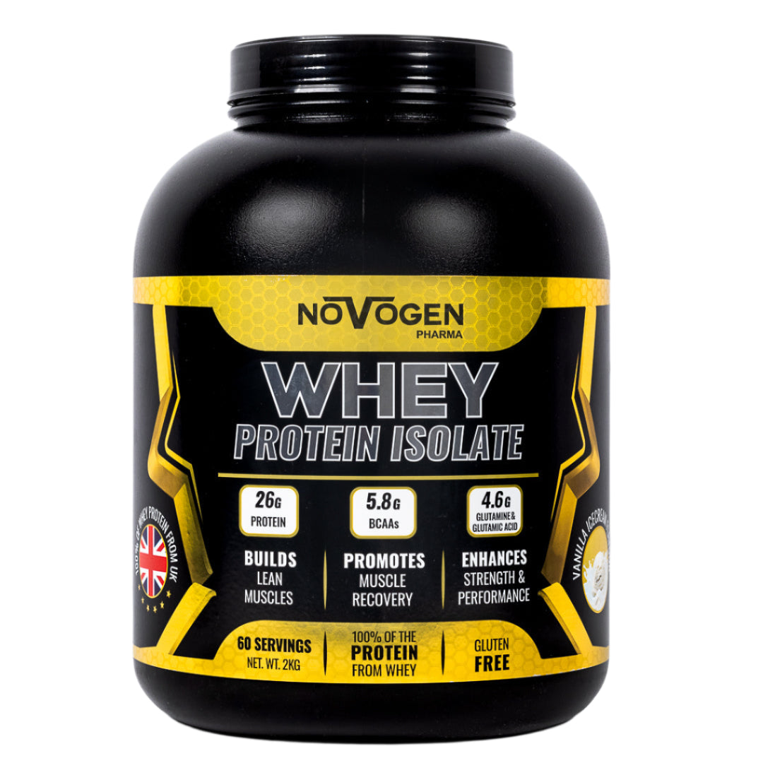 Whey Protein Isolate 2KG- 60 Servings- Ice Cream Vanilla