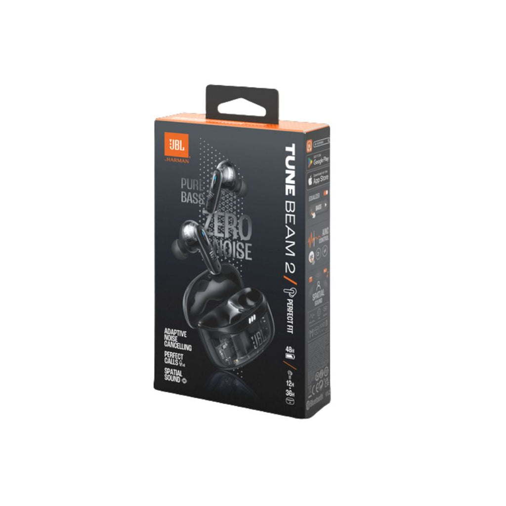 JBL Beam 2 Ghost Earbuds
