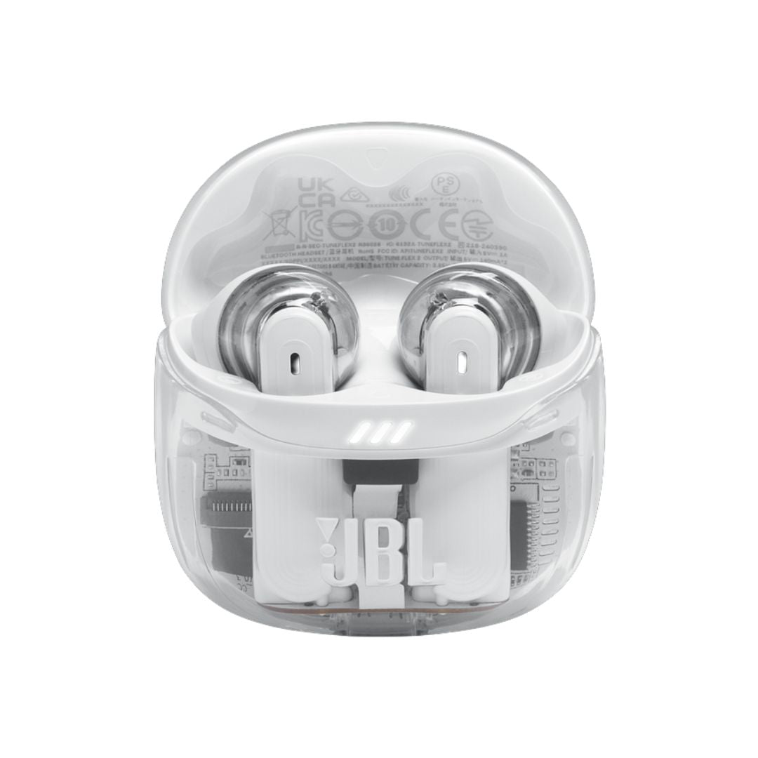 JBL Tune Flex 2 Ghost Earbuds