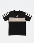 Newcastle United adidas Kids' Black Panel Tee