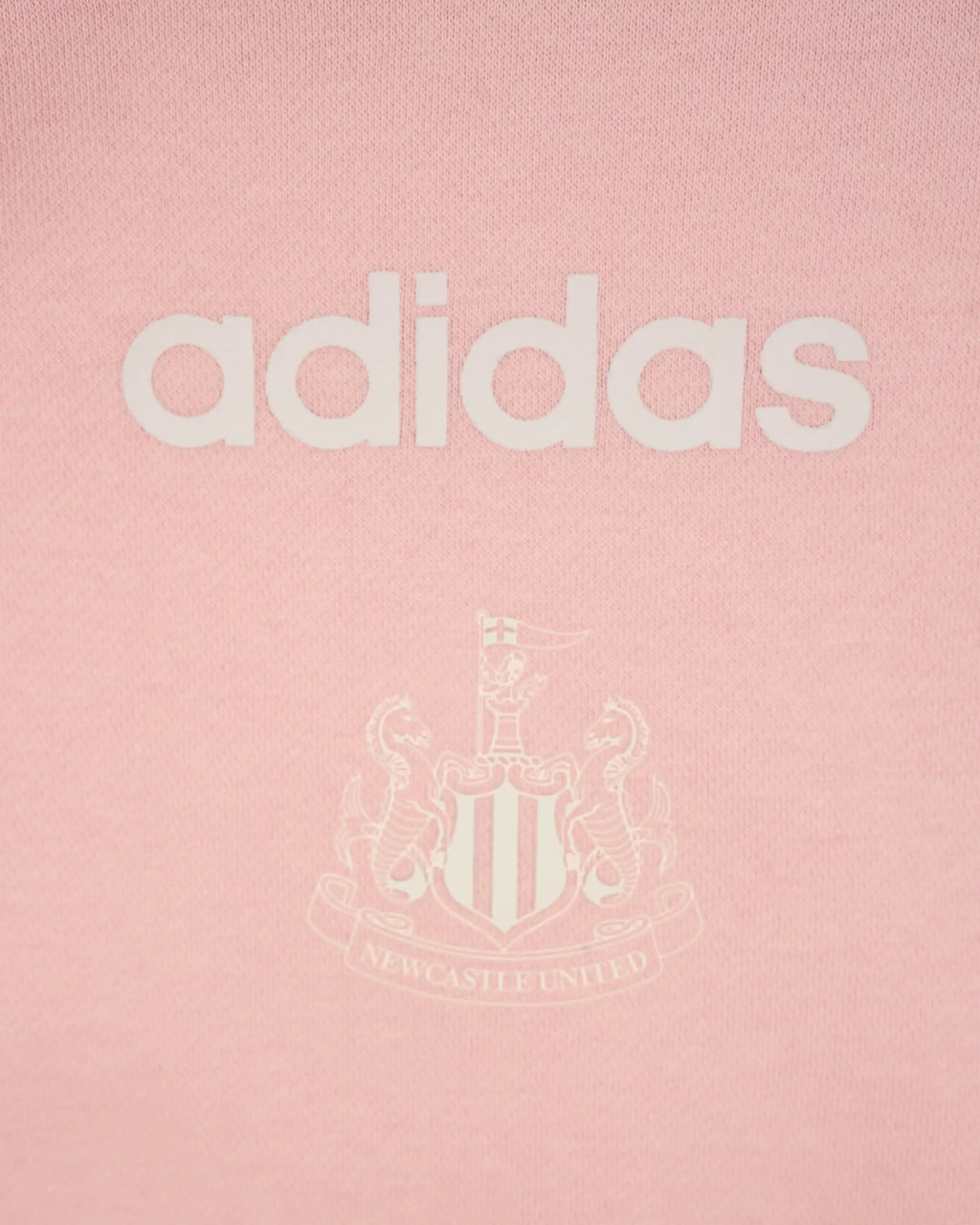 Newcastle United adidas Kids' Pink Hoodie