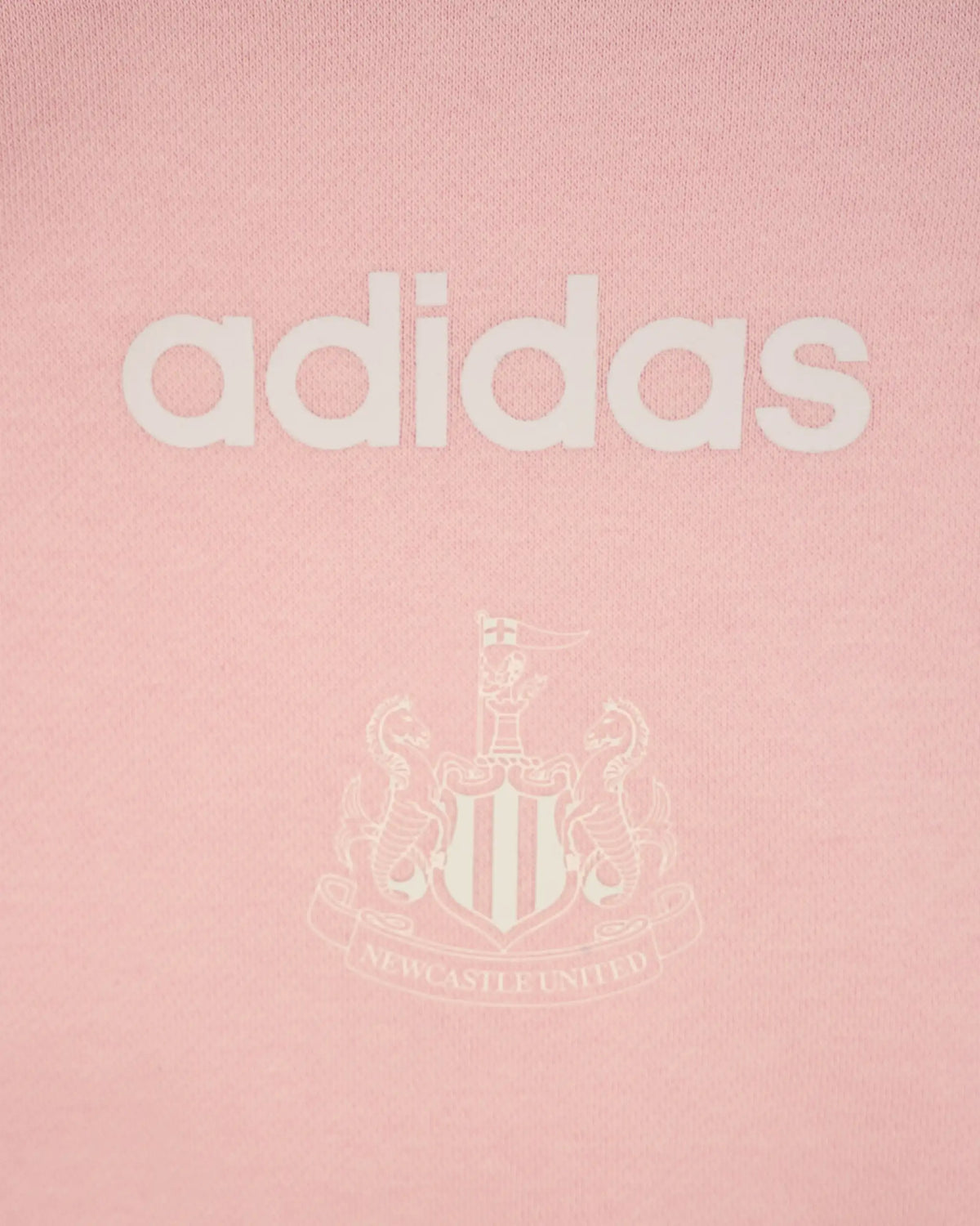 Newcastle United adidas Kids' Pink Hoodie